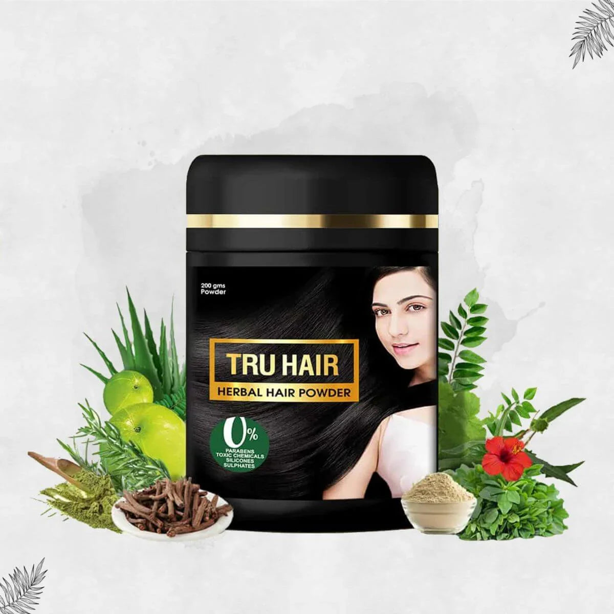 Herbal Hair Powder – 200gm [DEAL]