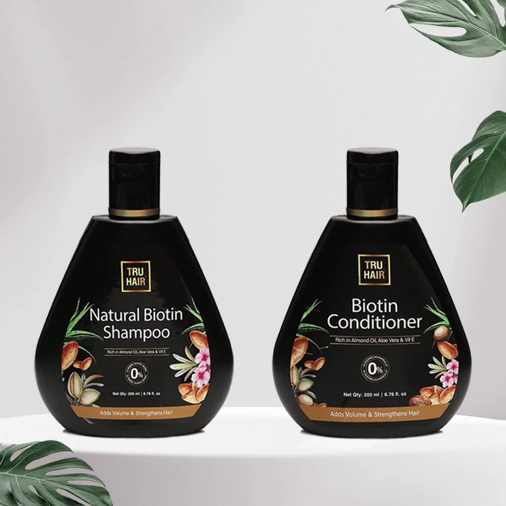 Biotin Shampoo For Hair Fall-200ml+ Conditioner-200ml