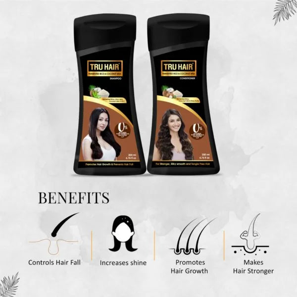 Fermented Rice Water Hair Growth Shampoo + Conditioner